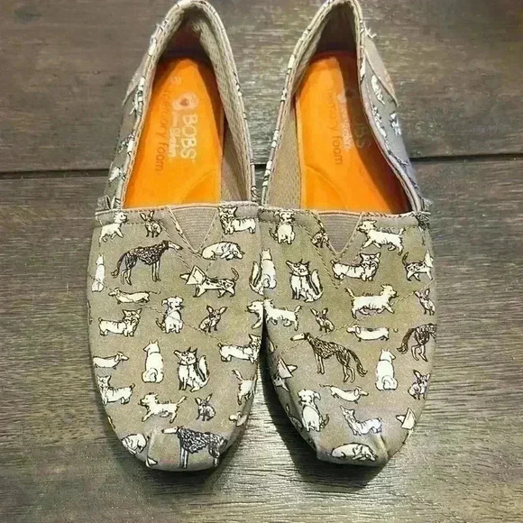 Bobs from sketchers dog print - Picture 1 of 5